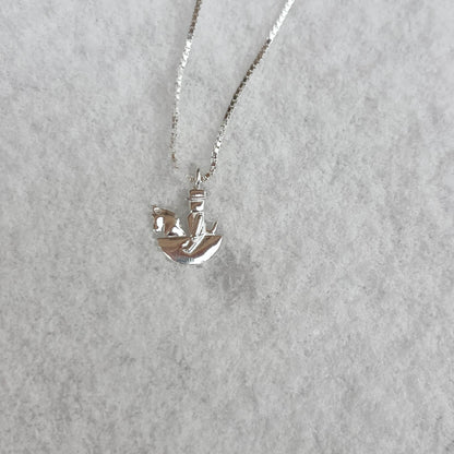 Nussknacker-Schaukelpferdchen mit Kette